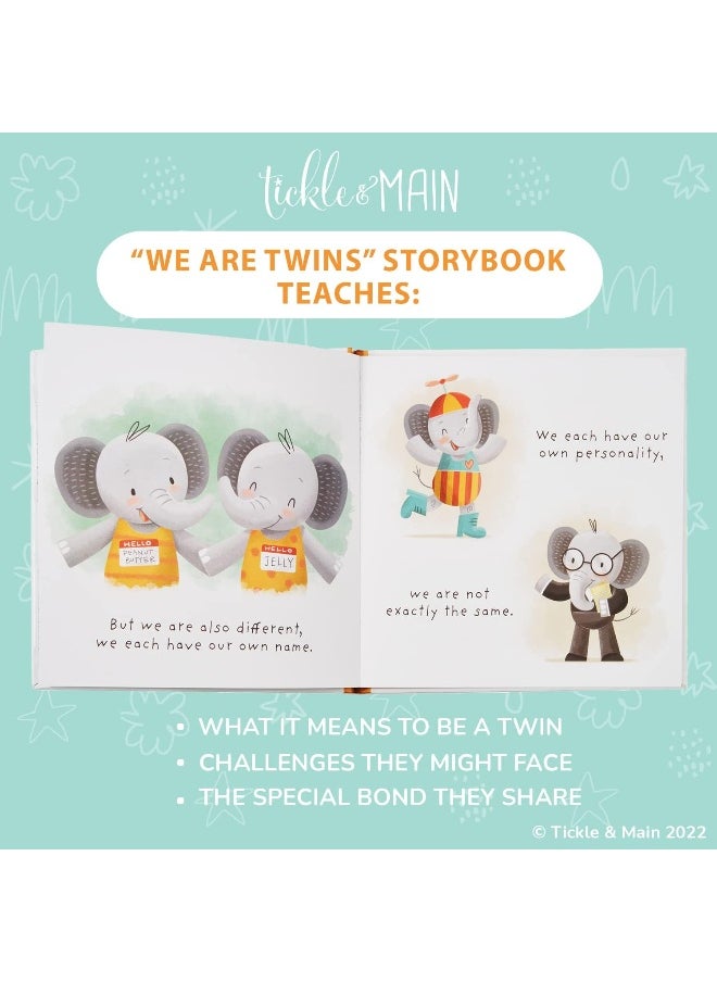 Tickle & Main We are Twins - Baby and Toddler Twin Gift Set  - Image 5