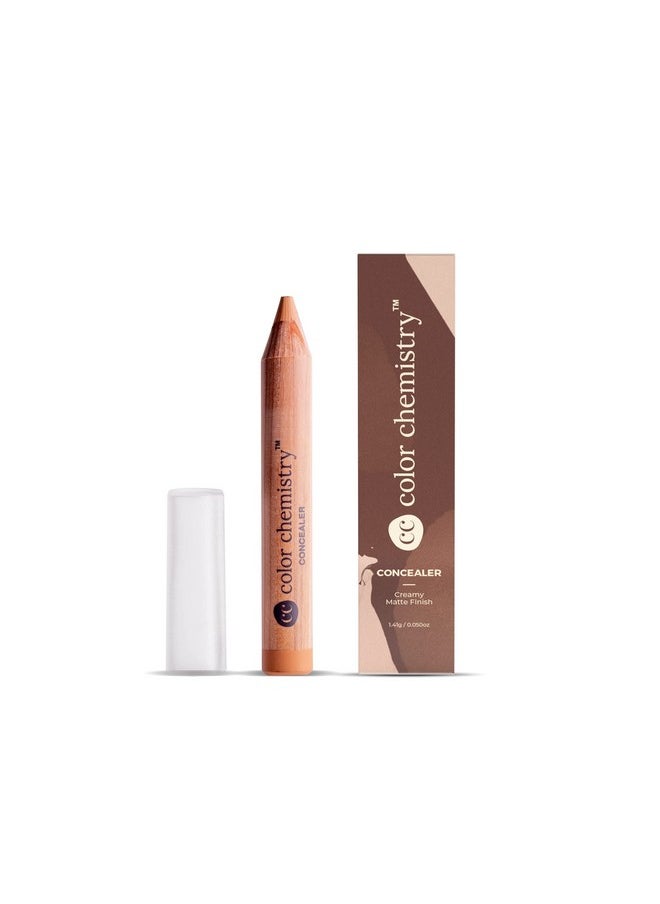 كيمياء اللون كونسيلر Color Chemistry، Bamboo CO03، 2.49 جم | لمسة نهائية كريمية غير لامعة مع تغطية متوسطة إلى عالية قابلة للبناء | مكونات طبيعية تدوم طويلاً وسهلة الاستخدام | قوام فائق النعومة يمتزج بسلاسة لإخفاء الاحمرار والبقع وتوحيد لون البشرة | مثالي لإطلالة مكياج بدون مكياج | نباتي وخالٍ من القسوة في 8 ظلال متنوعة  - Image 1