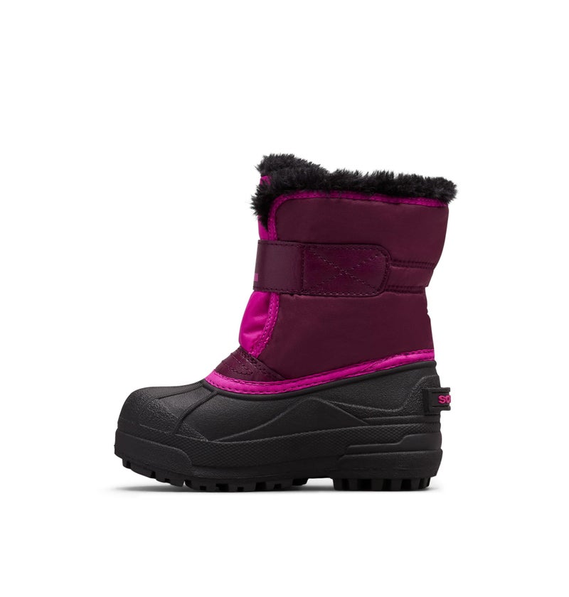 Sorel Youth Unisex Little Children's Snow Commander Boots - Purple Dahlia, Groovy Pink - Size 4 - Image 5