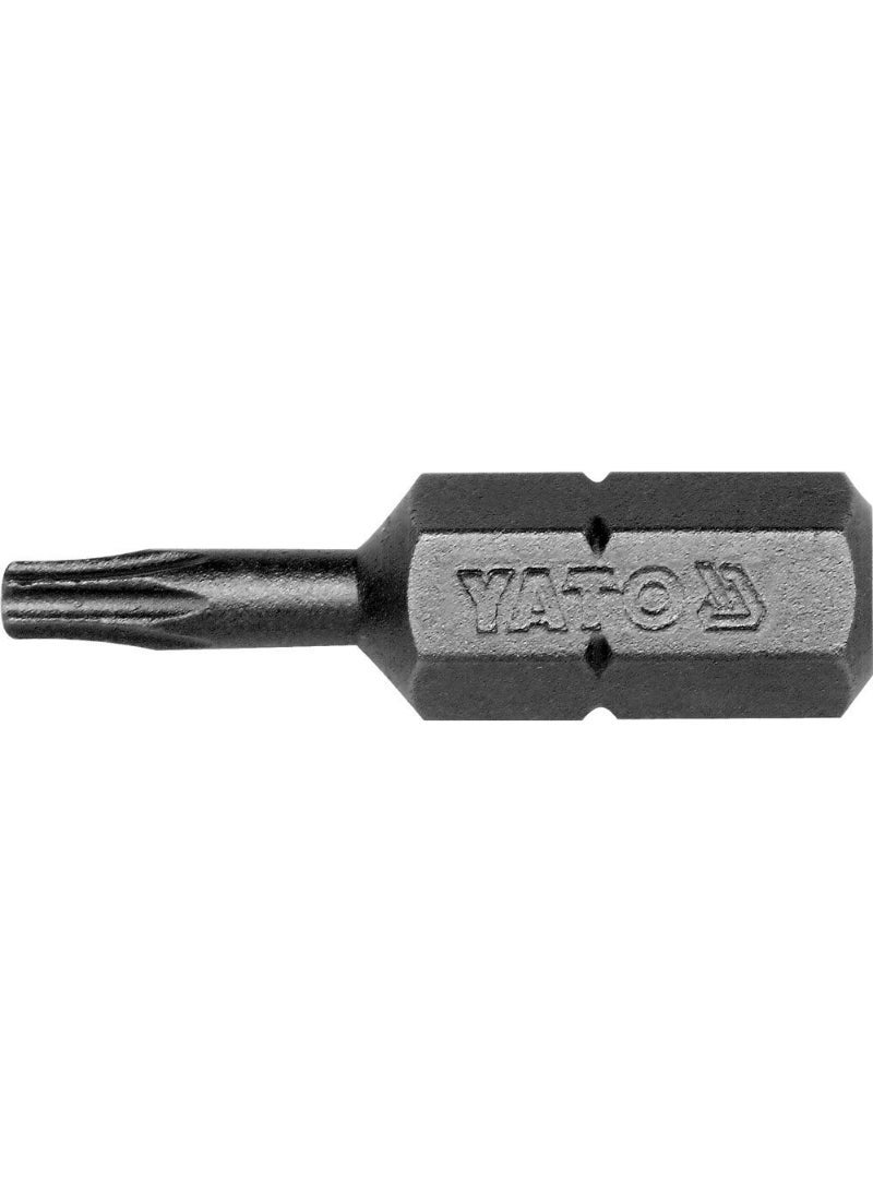 YATO Screwdriver Bit 1/4"x25mm Torx T8 50pcs/Box YT-7821 (99214)