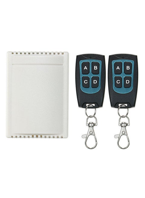 DC 12V 4CH Channel 433Mhz Wireless RF Switch Long Range Wireless Remote Control Switch DC12V RF Relay Receiver Module Transmitter Toggle Switch 1527 Chip Smart
