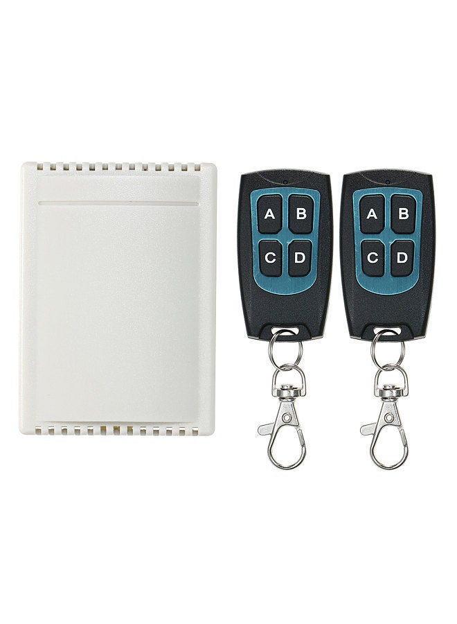 DC 12V 4CH Channel 433Mhz Wireless RF Switch Long Range Wireless Remote Control Switch DC12V RF Relay Receiver Module Transmitter Toggle Switch 1527 Chip Smart