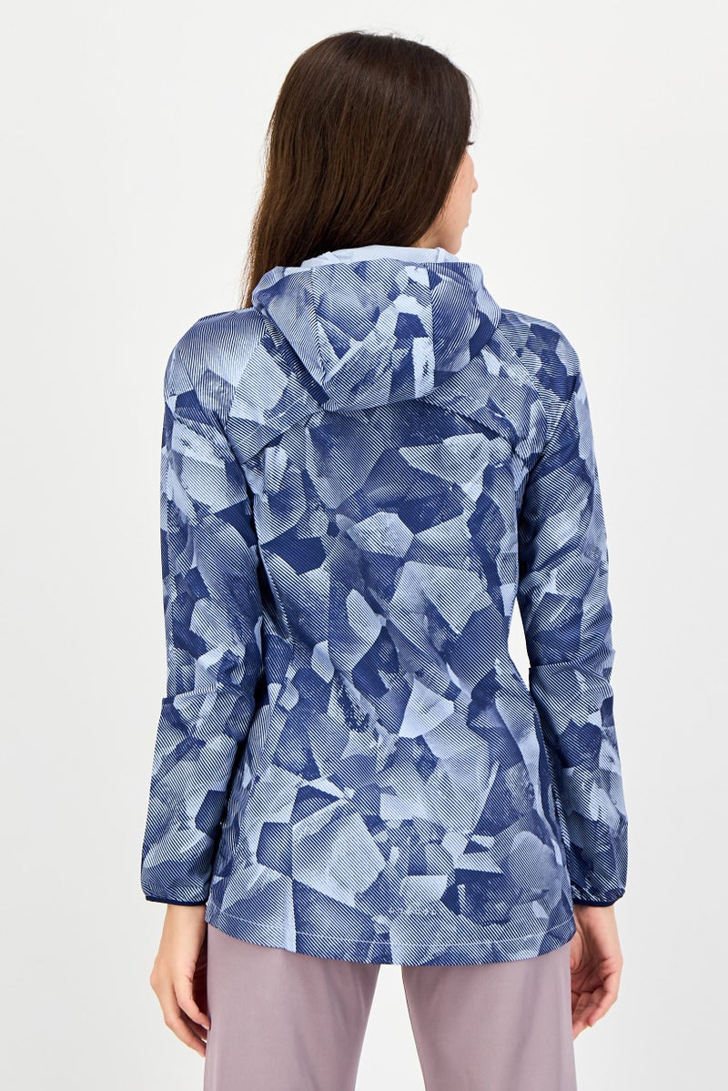 Nike Women Sportswear Fit Long Sleeve Running Jacket, Multicolor - Image 2