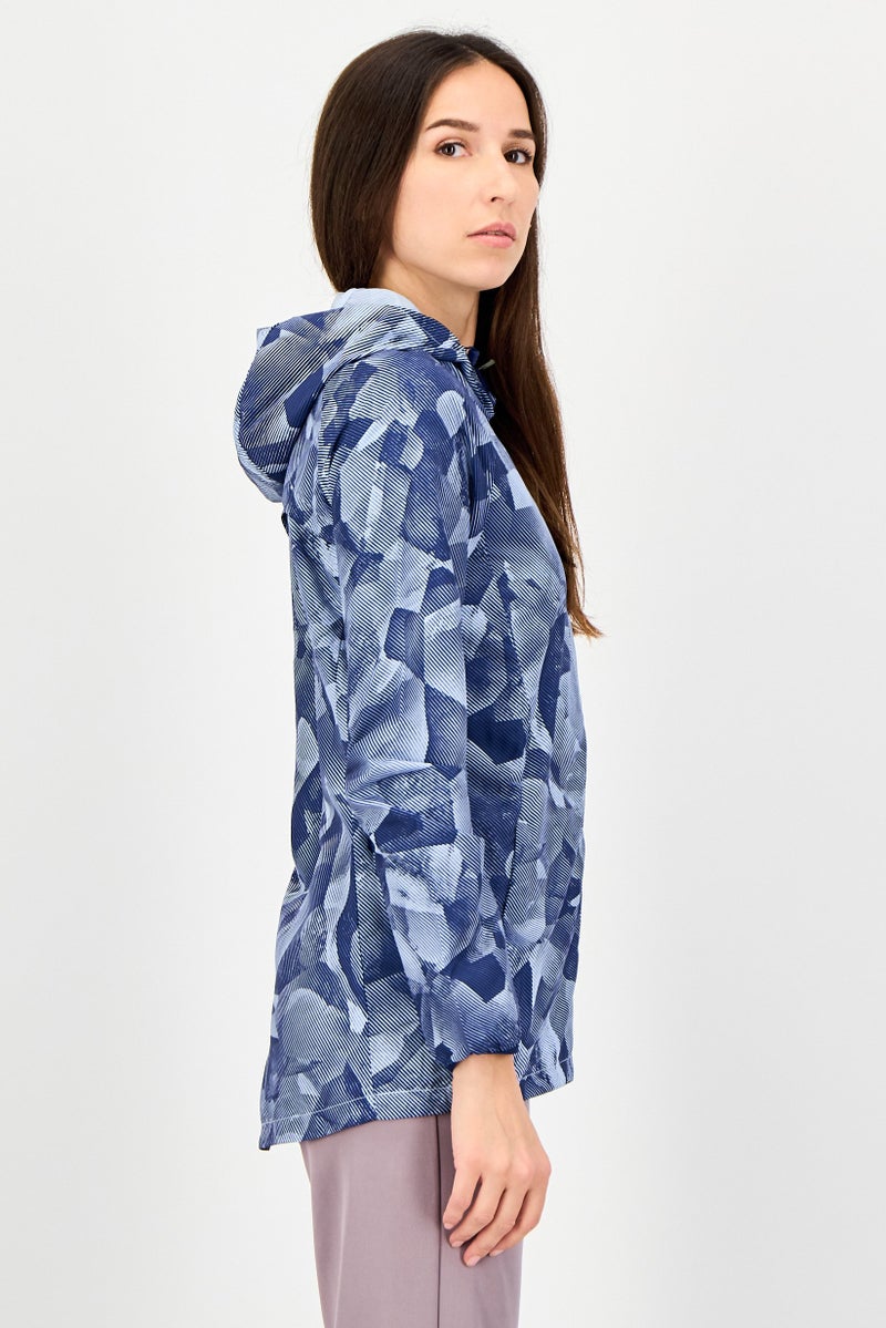 Nike Women Sportswear Fit Long Sleeve Running Jacket, Multicolor - Image 4