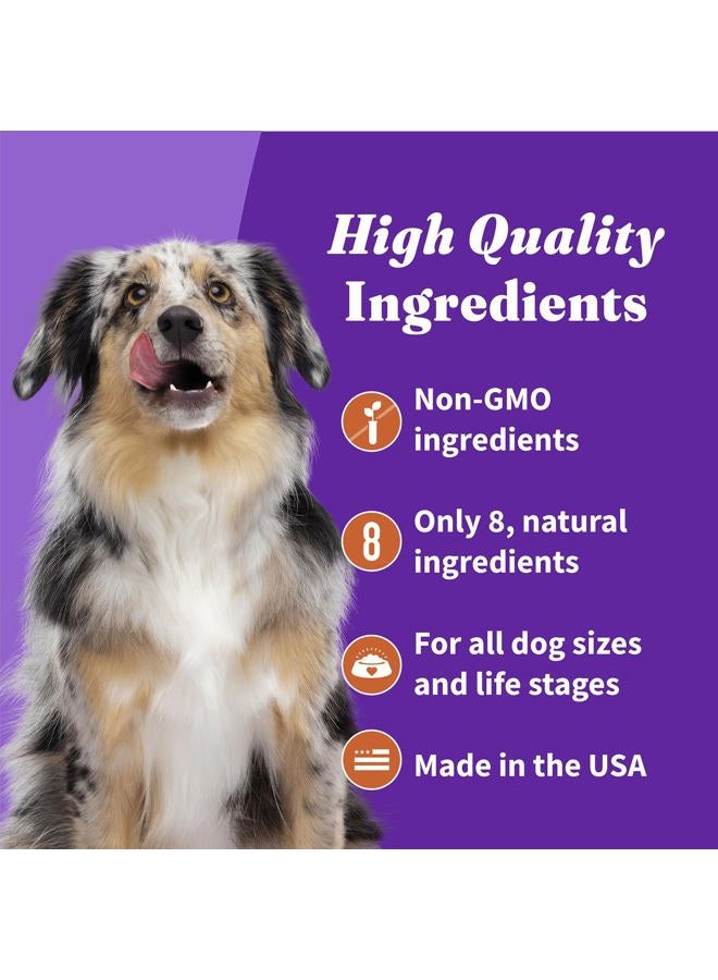 Halo Vegan Grain Free Natural Crunchy Dog Treats, Garden Of Vegan Sweet Potato, Carrot, Quinoa Recipe, 8-Ounce Bag - Image 3
