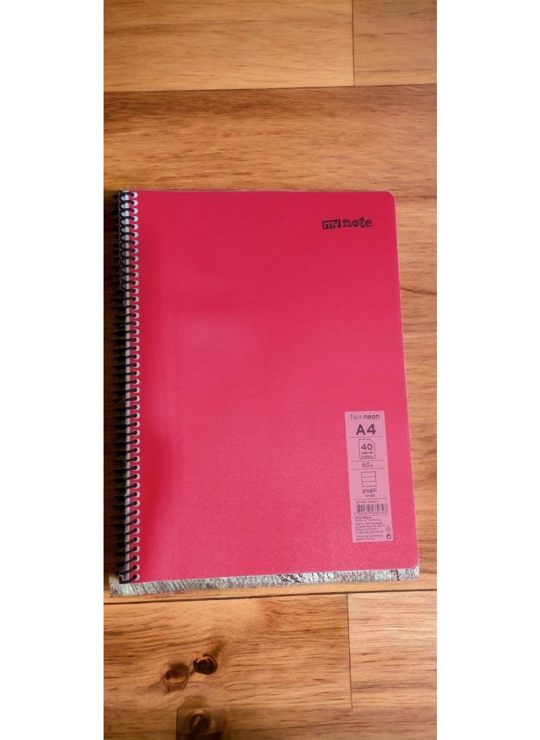 Mynote Flex Notebook 40 Sided Lined 