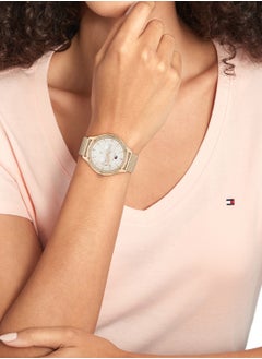 TOMMY HILFIGER Women's Analog Round Shape Stainless Steel Wrist Watch 1782653 - 41 Mm  - Image 4