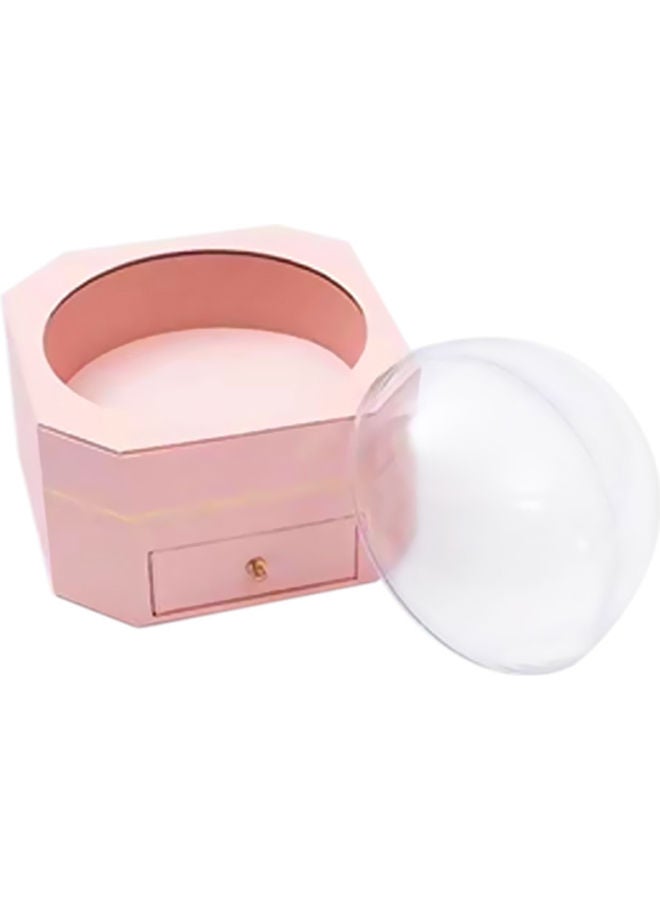 NIBEMINENT Gift Box With Acrylic Lid Pink  - Image 3