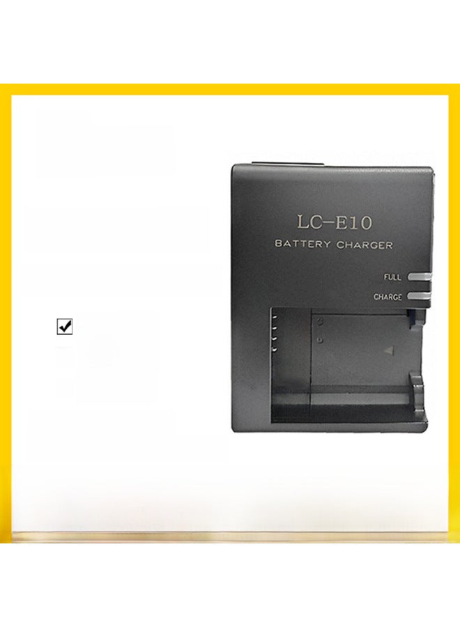 Lc-e10 Lp-e10 Charger Compatible Canon Eos 1100d 1200d 1500d 3000d X50 Digital Cameras-Color:Charger + UK (UK) Power Cord