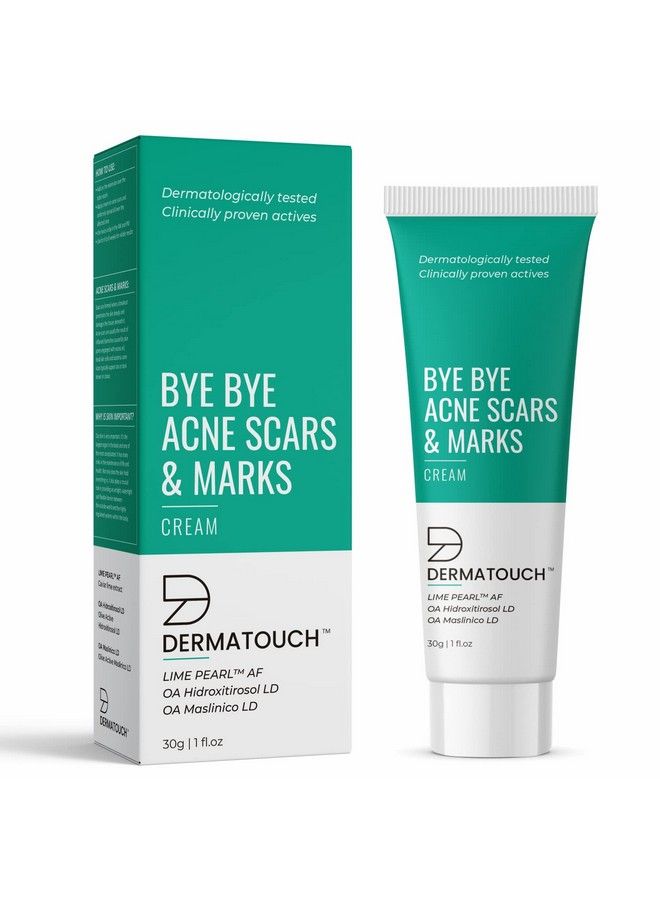 DERMATOUCH Bye Bye Acne Scars & Marks Cream ;; Acne Scars Corrector ;; Formulated Specially To Address Scars & Marks ;; Suitable For All Skin Types 30G - Image 2
