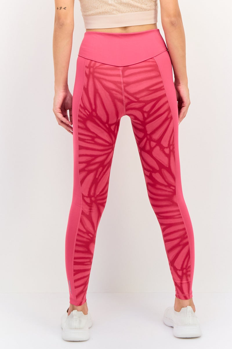 PUMA Women Sportswear Fit Training Leggings, Fuchsia - Image 3