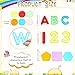 Rotatingpals 172 Pcs Translucent Light Table Manipulatives for Preschool Classroom Include Colorful Plastic Transparent Letters and Numbers Round Chips Geometric Sheet for Students Counting Spelling - Image 4