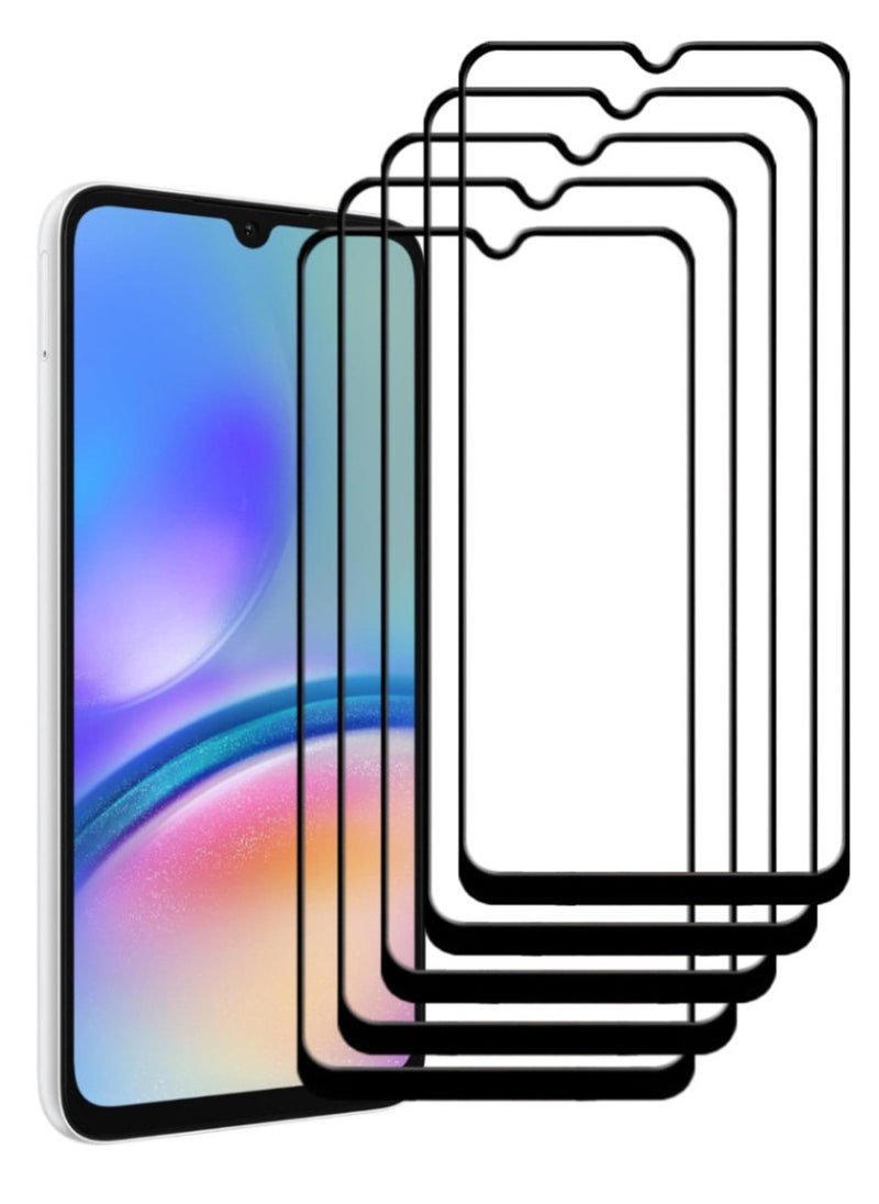 ACLIX 5 Pieces Antistatic ESD Dustproof Premium Quality High Definition Tempered Glass Screen Protector Designed For Samsung Galaxy A05s - Image 1