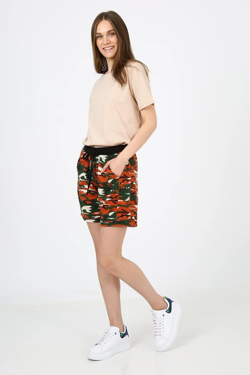 Alexander Gardi Camouflage Pattern Shorts (E21-50300)