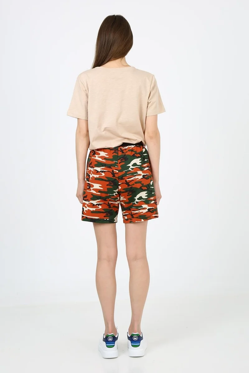 Alexander Gardi Camouflage Pattern Shorts (E21-50300)