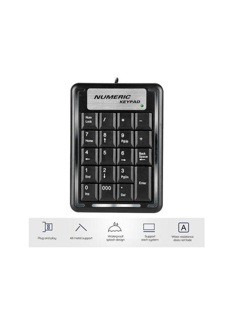 Mini numeric keypad USB