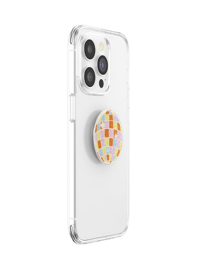 POPSOCKETS قبضة هاتف بوب سوكيتس مع قاعدة قابلة للتوسيع، قبضة لاصقة، بوب سوكيتس لطيفة - ديسكو ريترو - Image 3