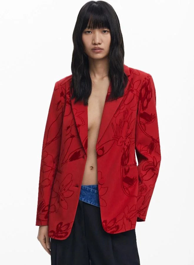 DESIGUAL Velvet Blazer
