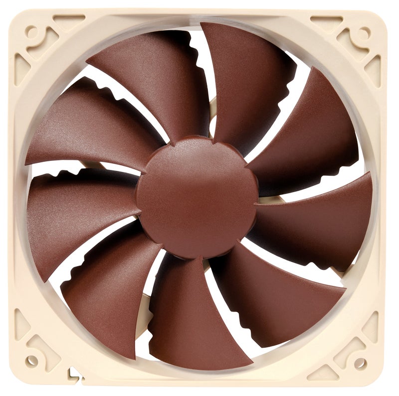 Noctua NF-P12, 3-Pin Premium Cooling Fan (120mm, Brown) - Image 2