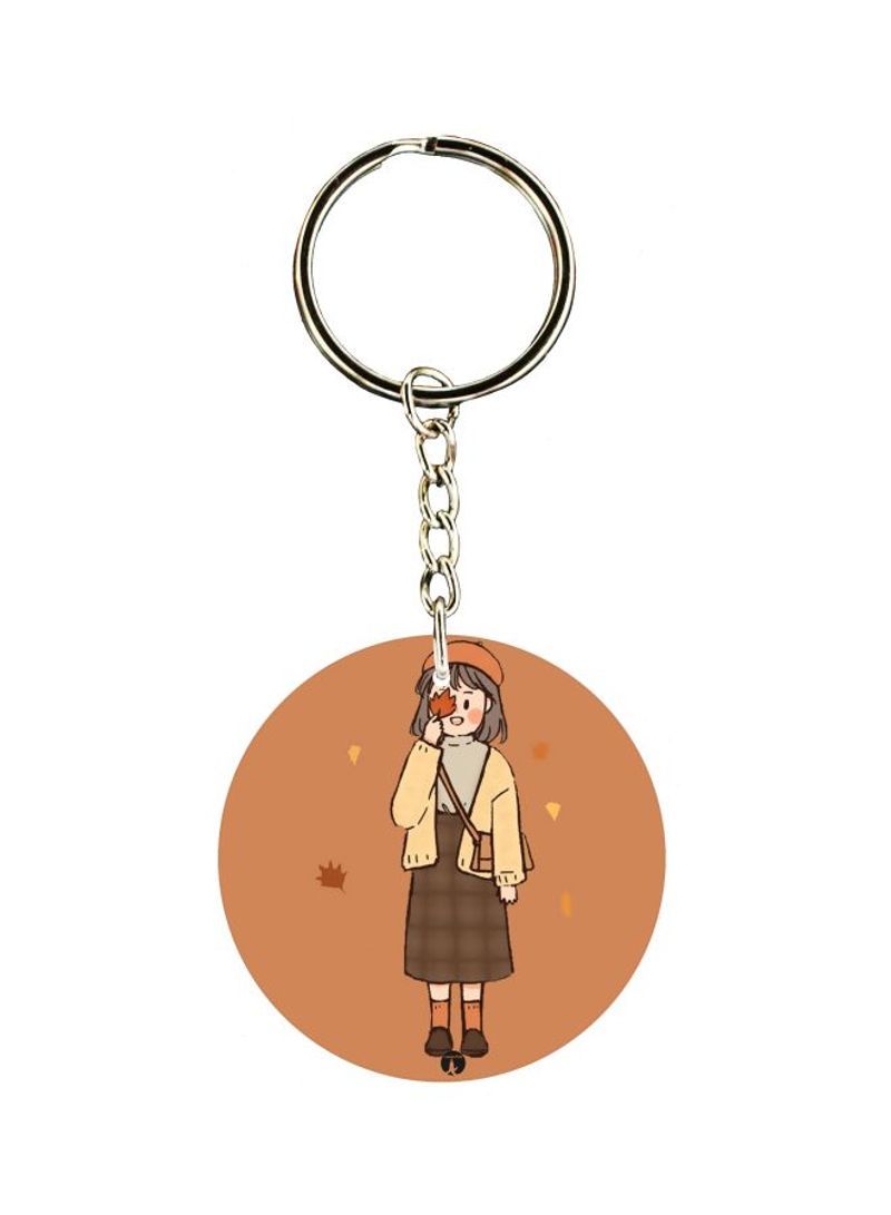 RKN Double Side Printed Keychain