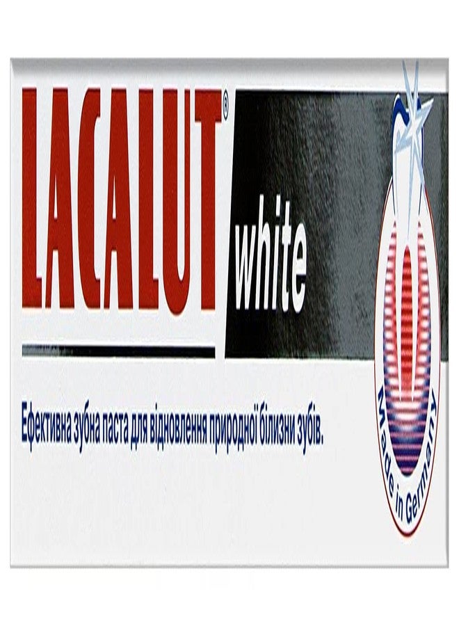 Lacalut White 75ml/2.5oz Madical Grade Toothpaste (2 Value Pack) - Image 1