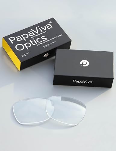 PapaViva Replacement Lenses for Ray-Ban Meta Wayfarer RW4006 & RW4012 50mm AI Glasses HD Clear Non-polarized - Image 2