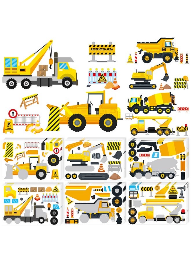 Construction Truck Stickers Kits 36 Sheets Diy Engineering Vehicles Stickers Make Your Own Construction Stickers With 6 Designs Construction Theme Party Favors For Boys Girls - pzsku/ZCAE455AEFF75570C5DCBZ/45/_/1697273280/c8d4b935-bf21-4d88-8882-0a59f1aca8b3