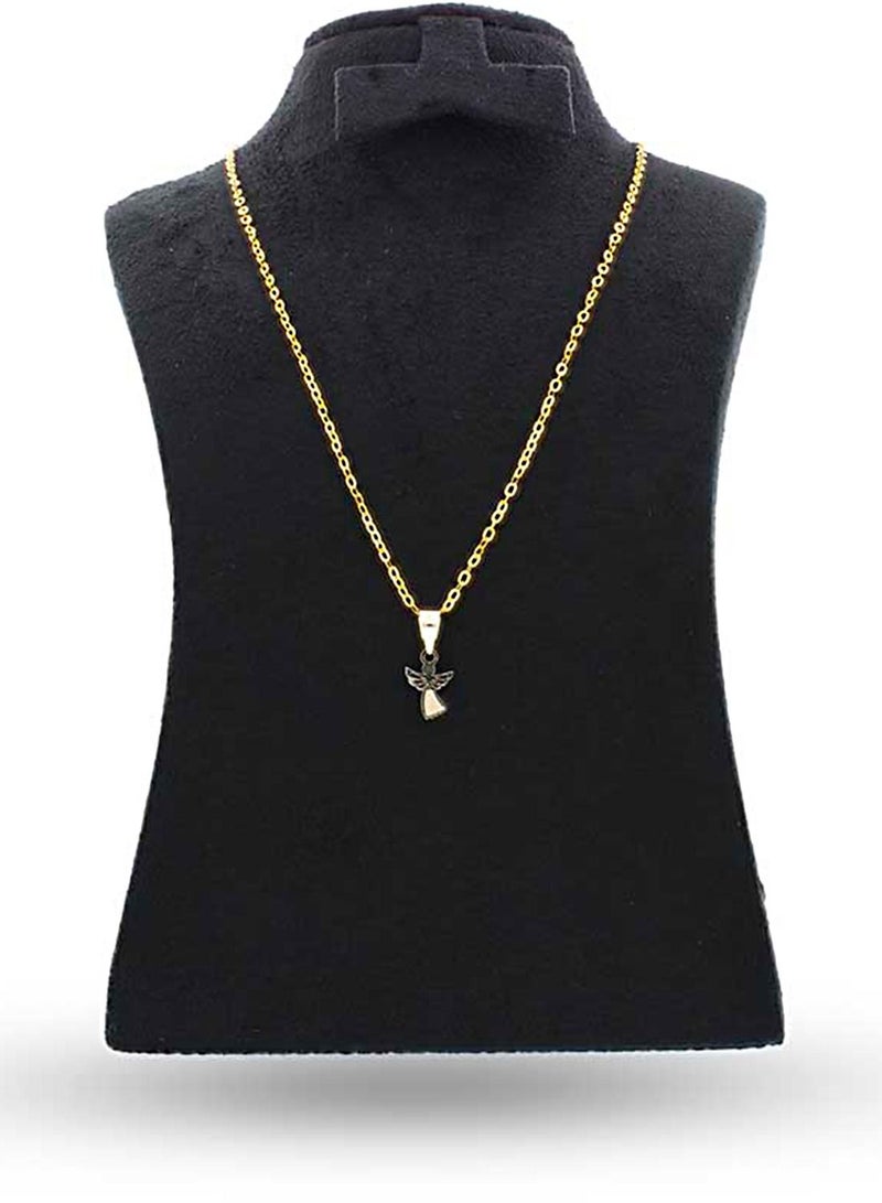 FK Jewellers Gold Necklace (Chain with Angel Pendant) 18KT - FKJNKL18KU1045 - Image 3