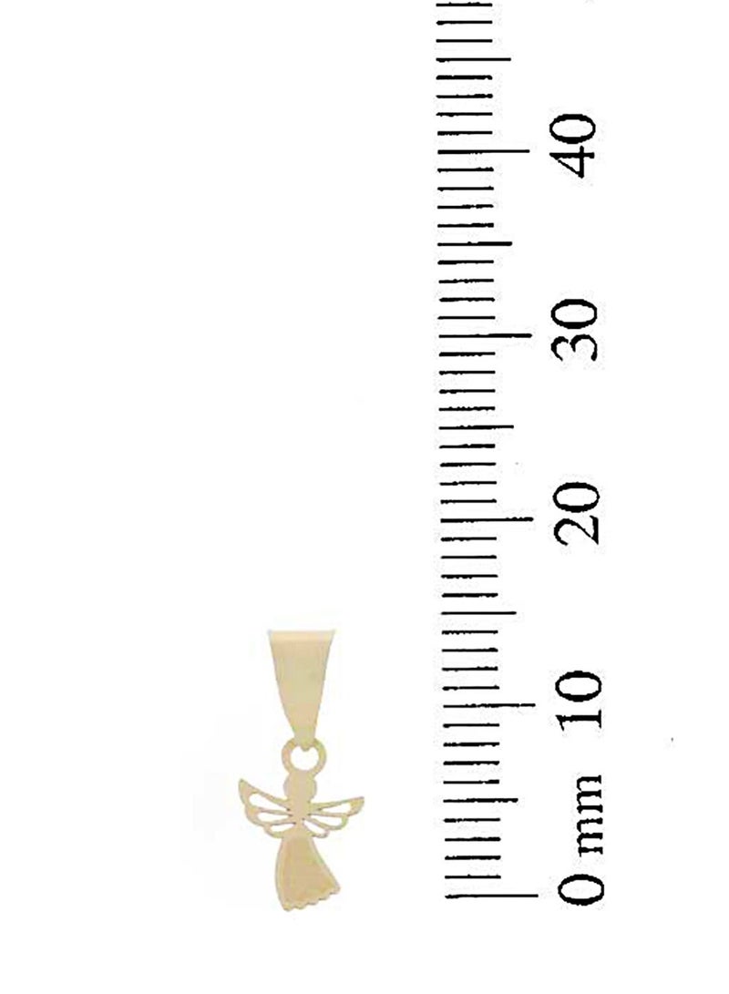 FK Jewellers Gold Necklace (Chain with Angel Pendant) 18KT - FKJNKL18KU1045 - Image 4