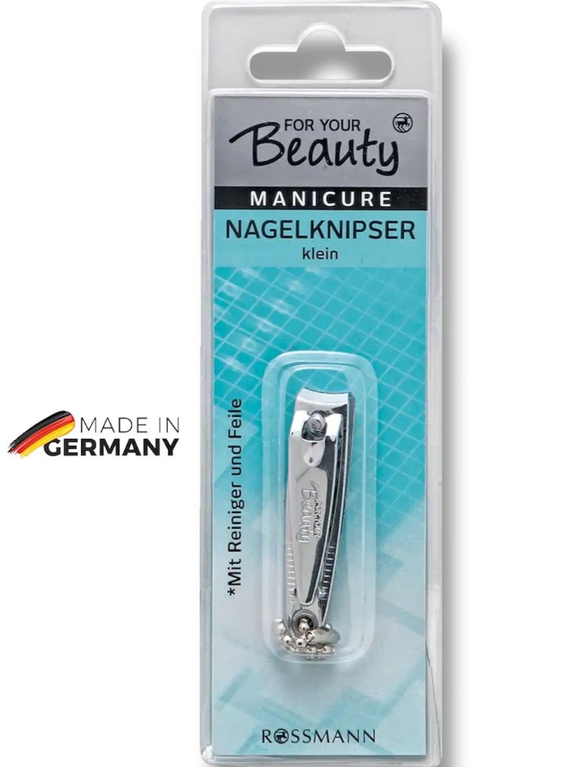 ROSSMANN German Brand -Nail Clipper with Cleaner and File, Nail Clipper With Chain, made in Germny - Image 1