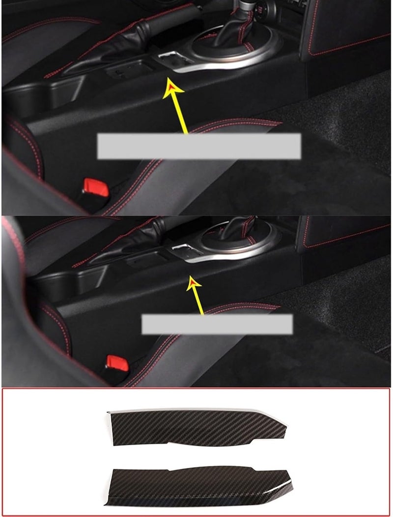QASULER Gear Shift Panel Trim for Subaru BRZ & Toyota 86 - Image 3