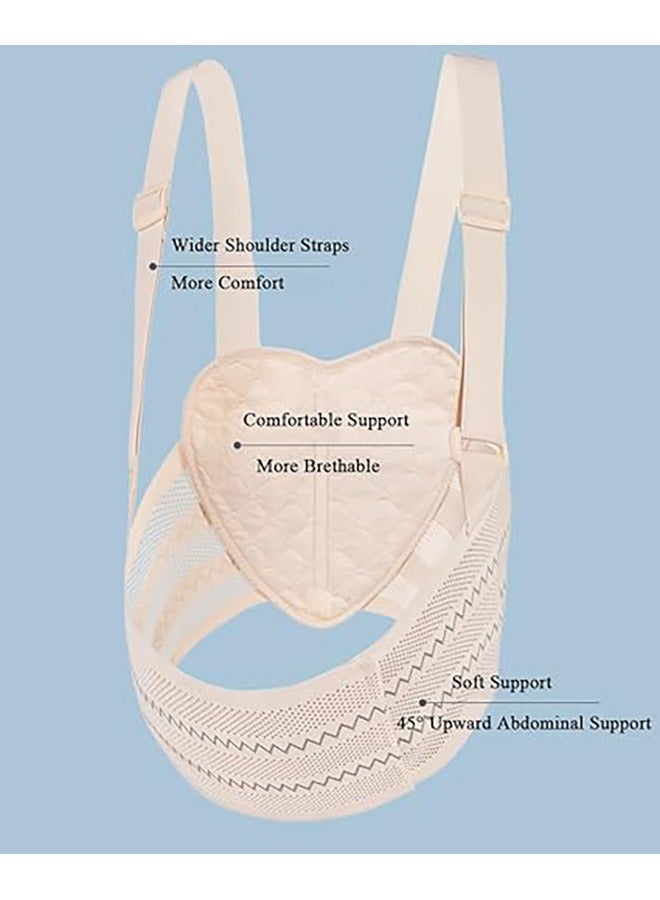 Generic Maternity Belt, Belly Bands for Pregnant Women, Breathable Pregnancy Belly Support Belt with Adjustable Straps, Back Support, Pelvic Support Belt for Pregnancy, Belly Support Pregnancy  - Image 3