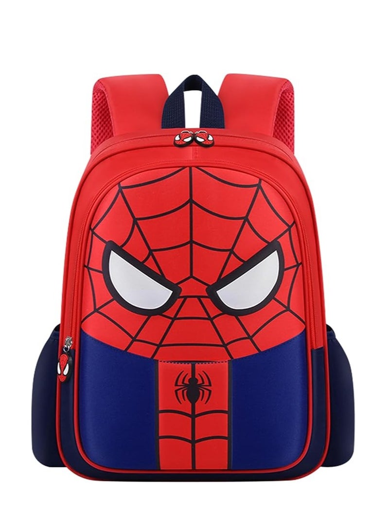 GUDOO حقيبة ظهر للأطفال بشخصيات الأبطال الخارقين - حقيبة مدرسية متينة وخفيفة الوزن للأولاد مع أقسام واسعة وتصميم رائع. - Image 1