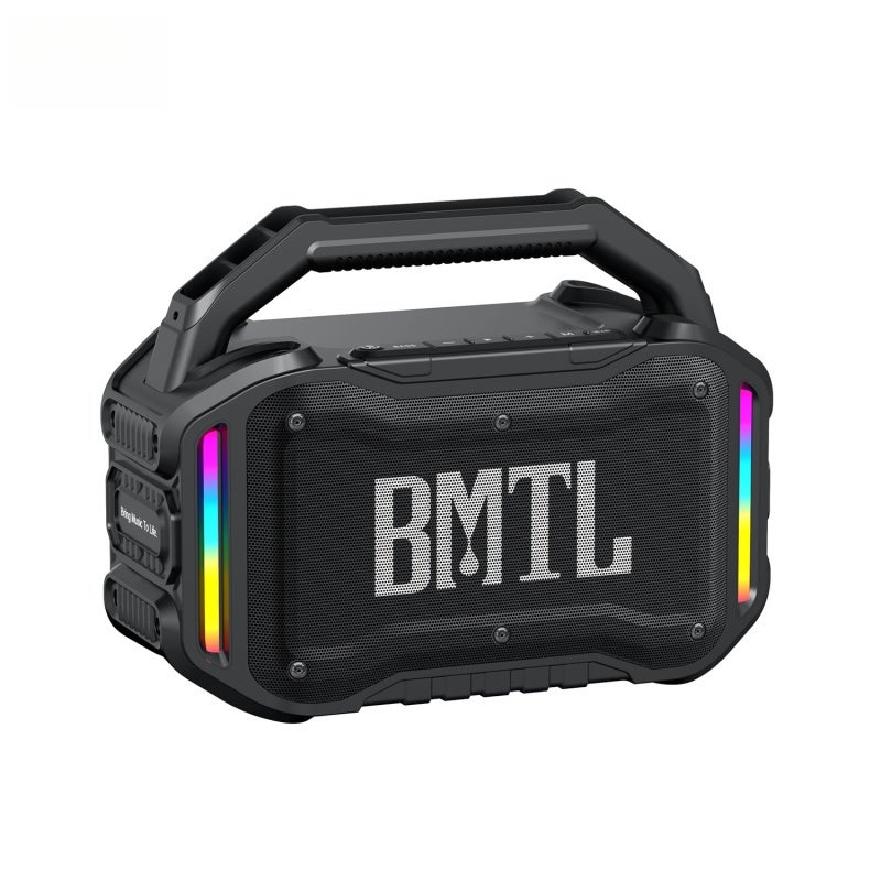 Wireless Bluetooth Speaker: 80W Subwoofer, Deep Bass Technology - 20-Hour Battery Life, IPX6 Waterproof Portable Outdoor Speaker for Outdoor Parties, Rugged Settings - Image 1
