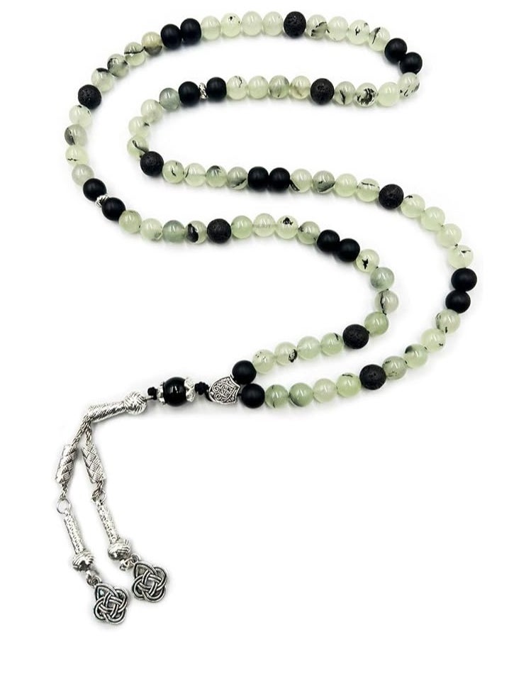 REBUY - REBUY Prehnite Stone 99 Beads Tasbih - Image 1