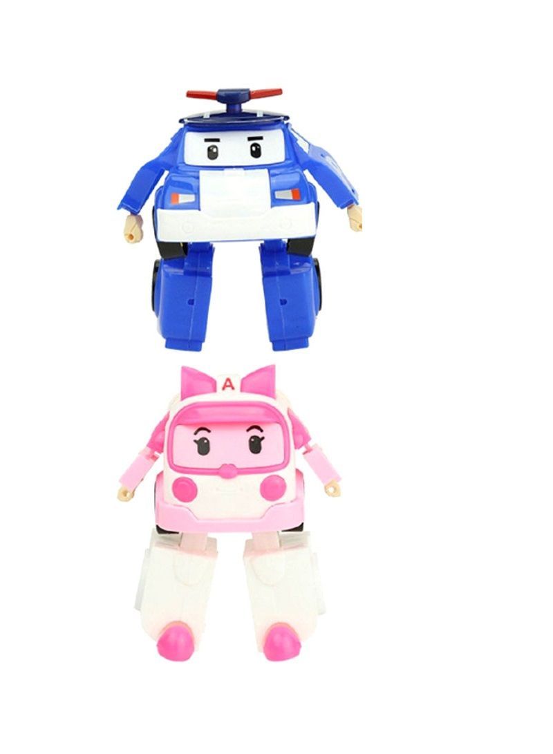 نيبمينينت مجموعة لعب روبوتات بولي المتحولة من 4 قطع - Image 2