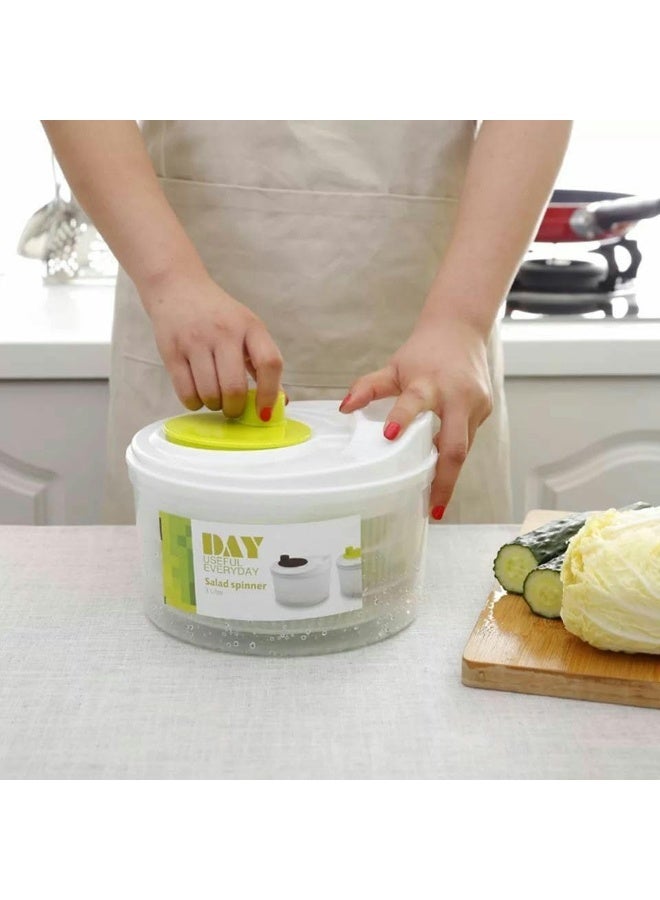 Vegetable Dryer - Clean and Fresh in Every Salad Leaf The easy solution to dry leafy vegetables in seconds C
