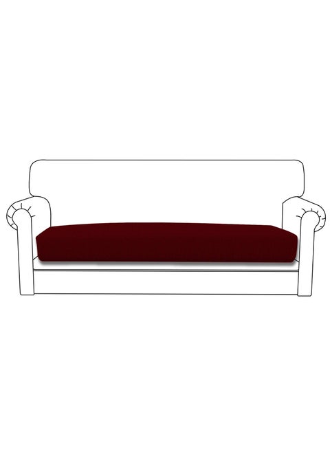 EasyGoing Stretch Cushion Cover Sofa Cushion Furniture Protector Sofa Seat Sofa slipcover Sofa Cover Soft Flexibility with Elastic BottomSofa Cushion Wine
