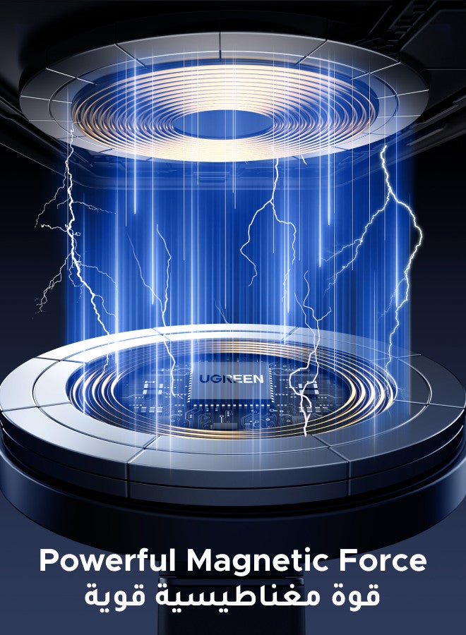 Ugreen Phone Stand - Fit For MagSafe, 360° Rotatable Mobile Stand Height Adjustable Phone Holder MagSafe Phone Stand For Desk Magnetic iPhone Stand Directly Compatible With iPhone 16/15/14/13/12 Series - Image 4