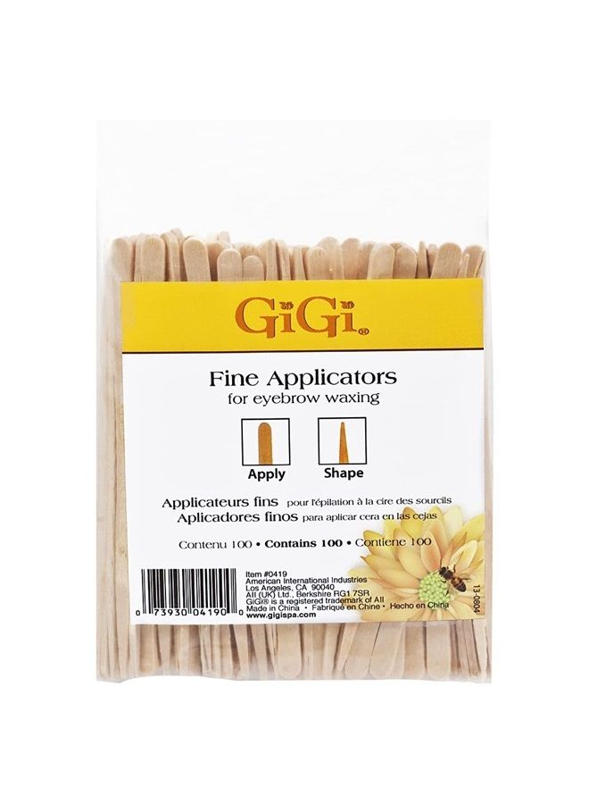 GiGi Fine Applicators, 100 Pieces - Image 1