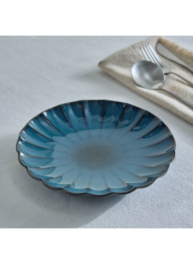 Home Box Siam Scallop Side Plate 21 x 2.5 x 21 cm  - Image 1