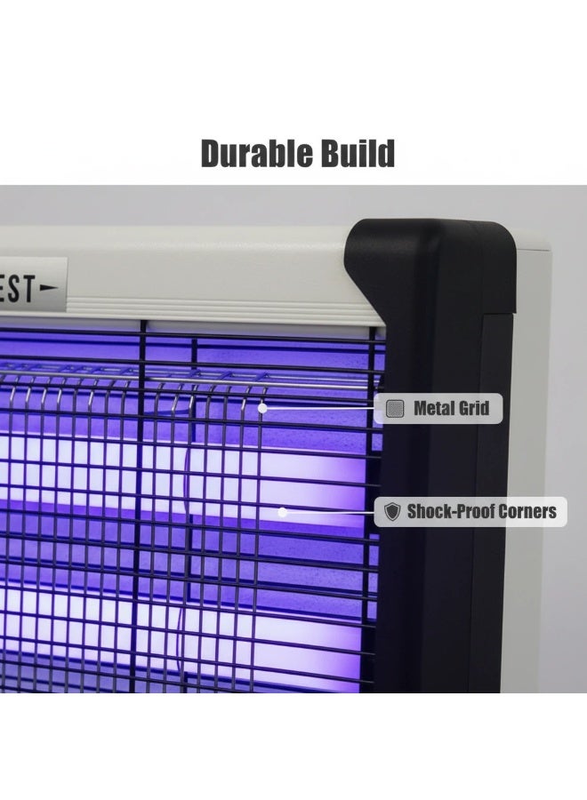 Y&D High-Efficiency Indoor Mosquito Killer - 20W Electric Bug Zapper with 2800V Grid, Plug-in Hanging Insect Trap for Mosquitoes, Flies, Moths - Image 3