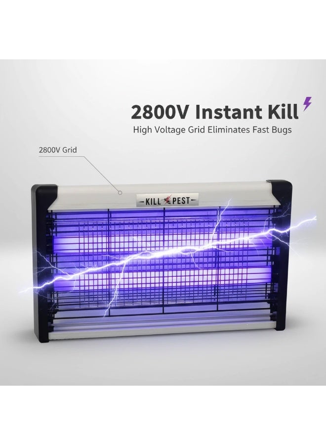 Y&D High-Efficiency Indoor Mosquito Killer - 20W Electric Bug Zapper with 2800V Grid, Plug-in Hanging Insect Trap for Mosquitoes, Flies, Moths - Image 2