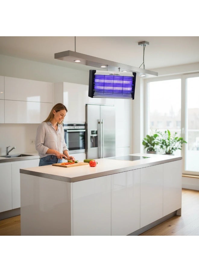 Y&D High-Efficiency Indoor Mosquito Killer - 20W Electric Bug Zapper with 2800V Grid, Plug-in Hanging Insect Trap for Mosquitoes, Flies, Moths - Image 4