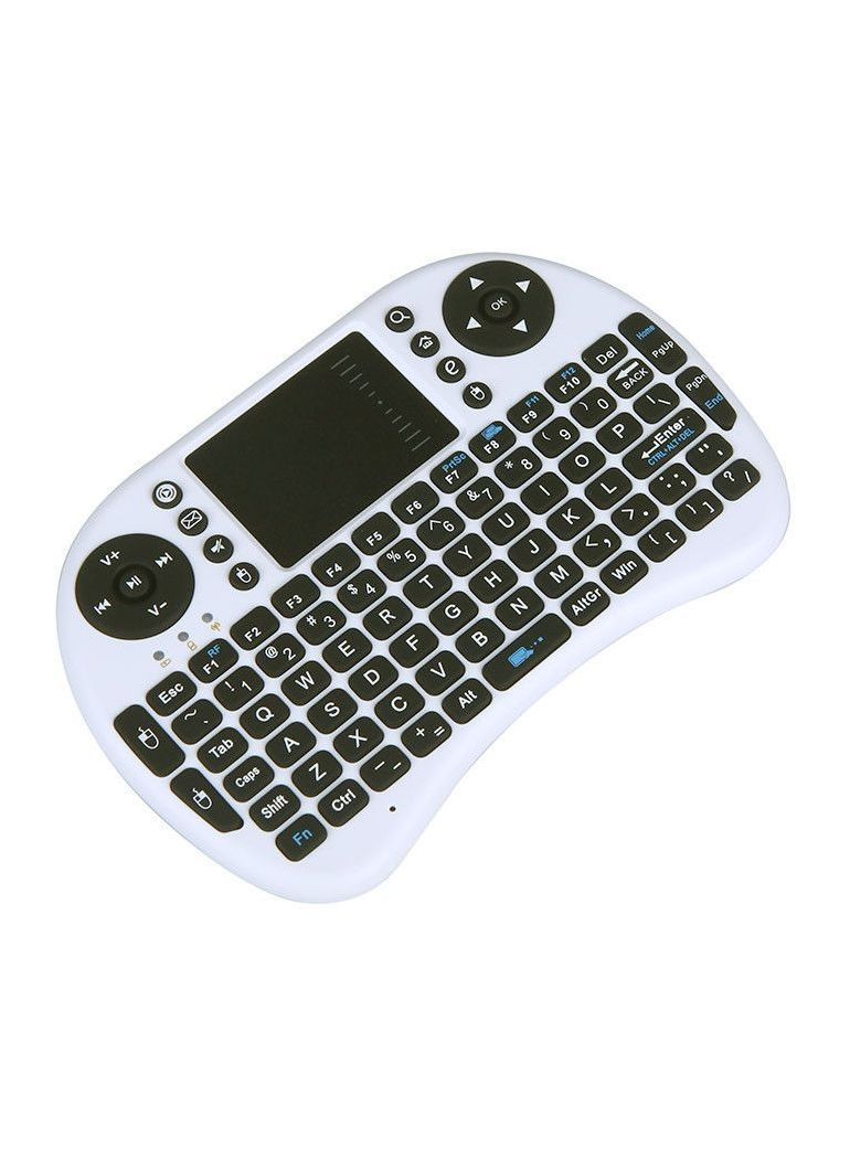 NIBEMINENT 2.4G Mini Wireless QWERTY Keyboard And Mouse White - Image 2