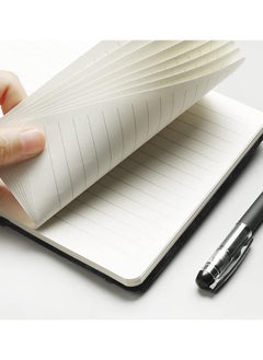 ATKET 4-Piece A7 Size Pocket Size Hardcover Notebook Assorted Colours  - Image 4