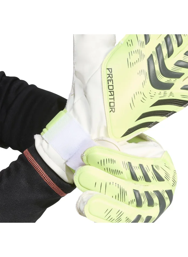 Adidas Lucid Lemon / White / Black Predator Training Goalkeeper Gloves  | Best Price UAE