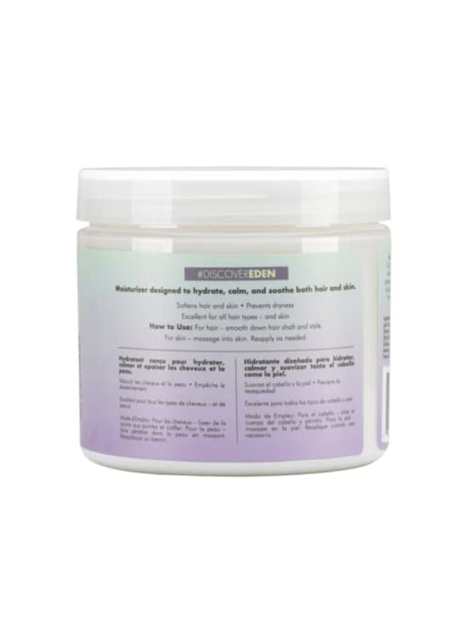 eden bodyworks Lavender Aloe Hair + Body Butter (16 oz) - Natural Moisturizer - Hydrate, Calm and Soothe Hair & Skin  - Image 2