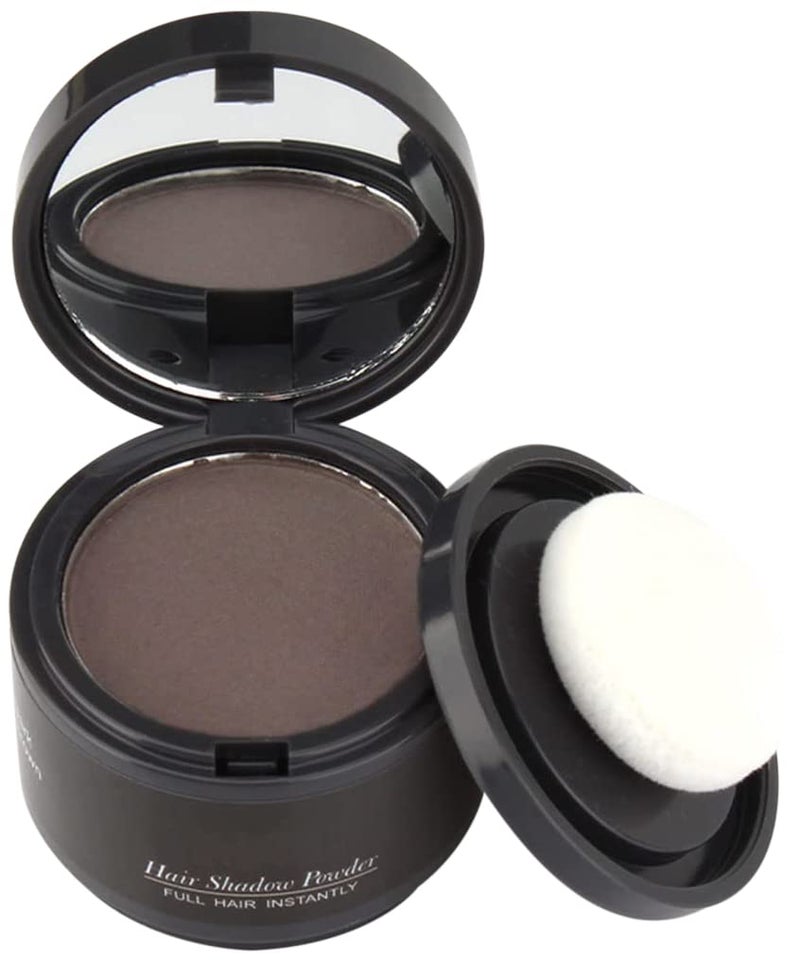 gowwim gowwim Hairline Powder(Dark Brown) Hair Root Dye, Instantly Hair Color Shadow Cover Gray Hair Root, Hair Touch-Up, Thin Hair Powder 4 g 