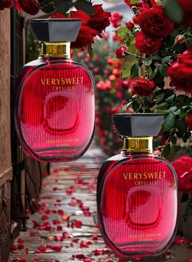 Crystal 2 Pieces Marvel Velvet Perfume 100ML - Image 1